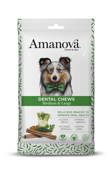 AM dog dental chews Medium/Large 180g