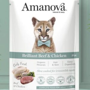 AM pouch brilliant beef & chicken - P14 85gr