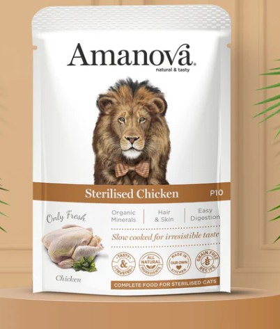 AM pouch sterilised chicken - P10 85gr