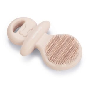 BZ puppy rubber dental fopspeen roze 9.5cm