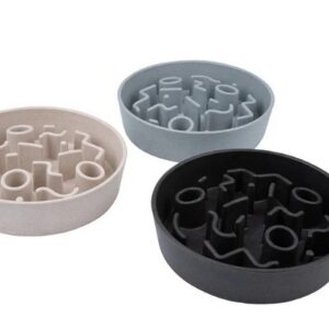 Bamboo dog slow feeder - Merengue 21 cm