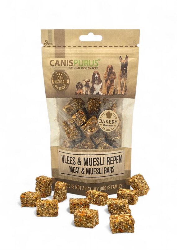 CP Bakery vlees en muesli repen 100g