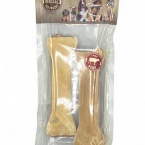 CP kauwbot runderhuid met bullenpees 17cm