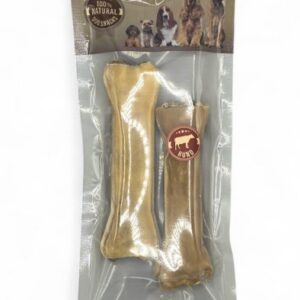 CP kauwbot runderhuid met pens 17cm