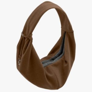 Carrier bag los angeles 60x30cm brown