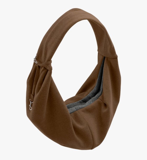 Carrier bag los angeles 60x30cm brown