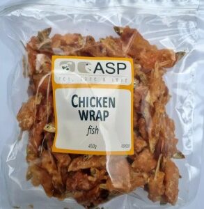 Chicken wrap fish 450g