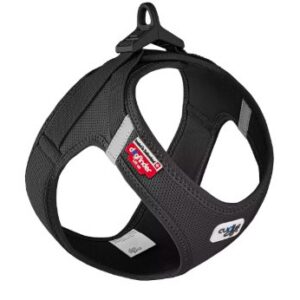 Curli vest harnas clasp Air mesh - XS Zwart