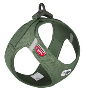 Curli vest harnas clasp Air mesh – 2XS Moss