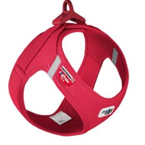 Curli vest harnas clasp Air mesh – 2XS Rood