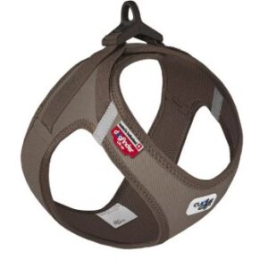 Curli vest harnas clasp Cord – 2XS Bruin