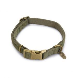 DBL halsband velura 26-40cm groen