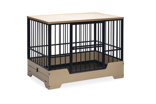 DBL metaal bench quirine zwart L 92cm