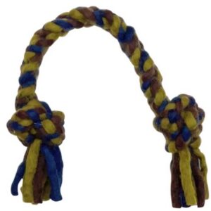 DDKC geknoopt touw S 25cm marine/groen