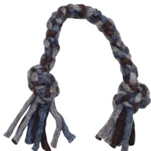 DDKC geknoopt touw S 25cm naturel/grijs