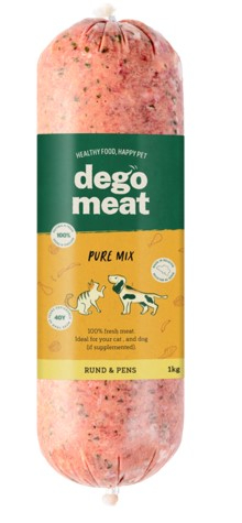 Degomeat rund & pens 1kg