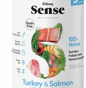 Dibaq Sense - Zalm & Kalkoen (puppy) 380g