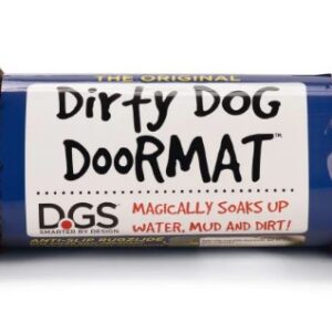 Dirty dog droogloopmat 78x51cm bruin