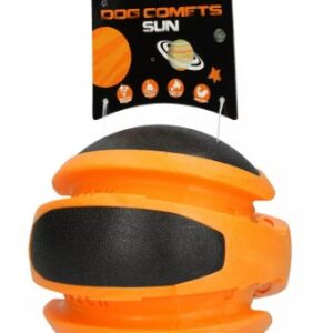 Dog comets planet sun oranje