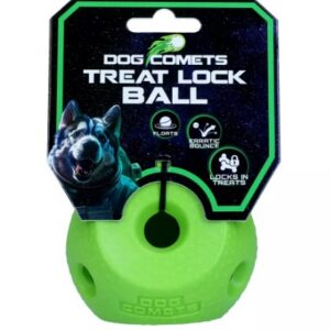 Dog comets treat lock ball groen