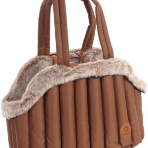Draagtas tuke bruin 41x28x30cm