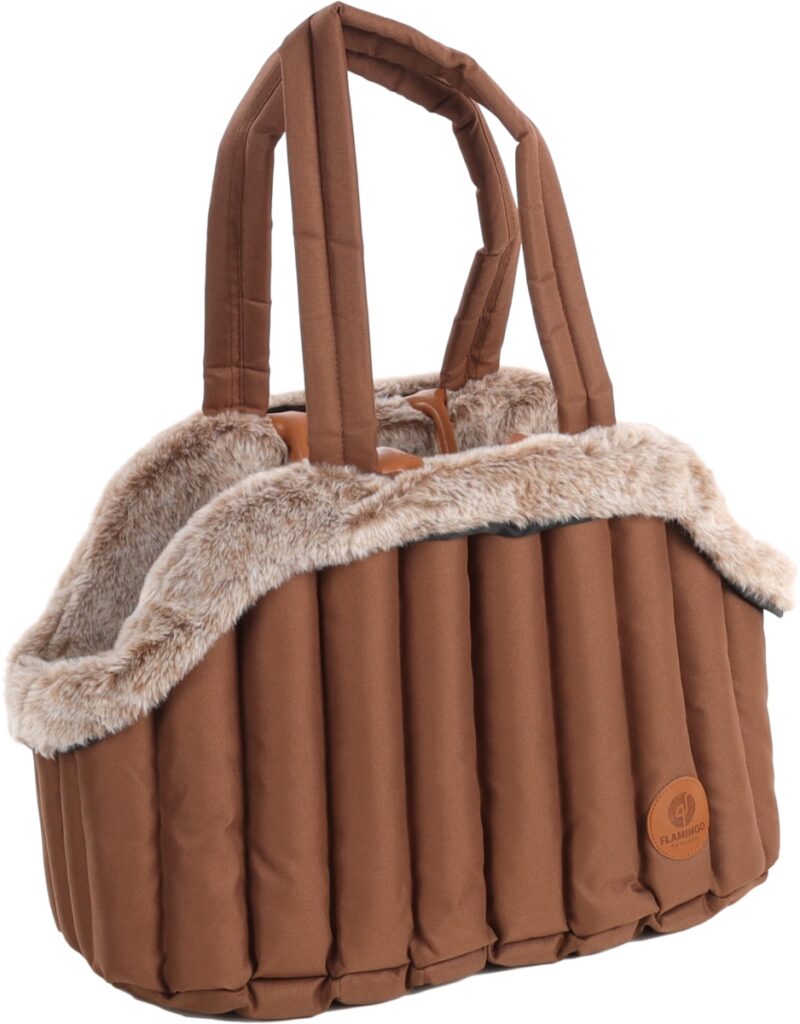Draagtas tuke bruin 49x30x32cm
