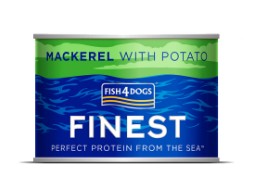 Fish4dogs wetfood mackerel with potato 185g