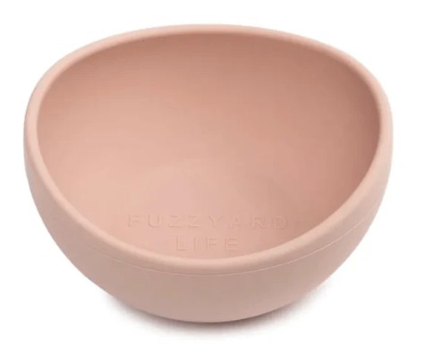 FuzzYard life silicone bowl - Soft Blush L