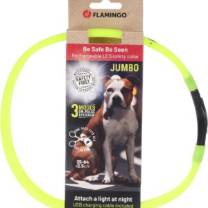 Halsband ilona visio geel 35-64cm 7mm