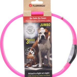Halsband ilona visio roze 35-64cm 7mm