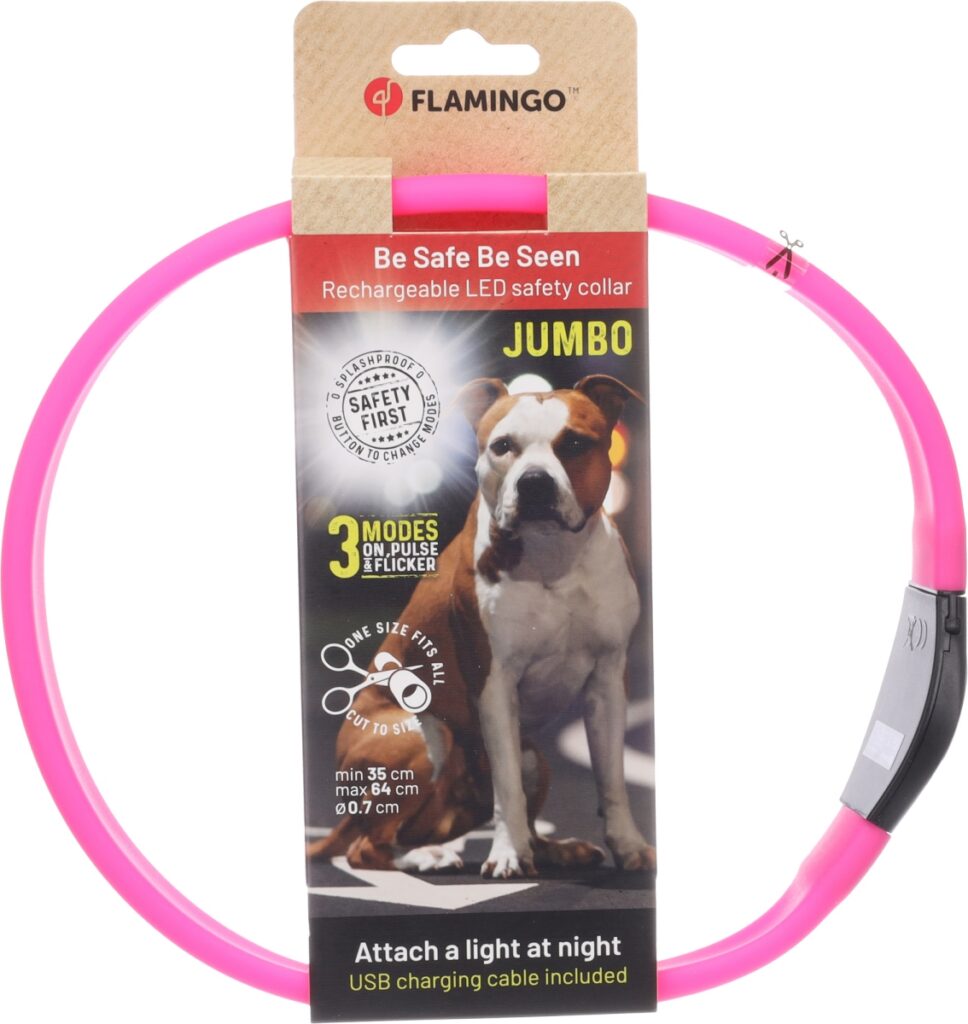 Halsband ilona visio roze 35-64cm 7mm