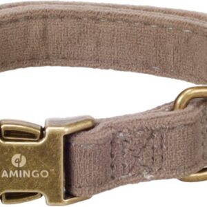 Halsband janka taupe S 30-45cm