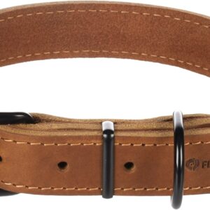 Halsband montana cognac L 43.5-53.5cm 25mm