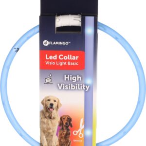 Halsband nera visio blauw 20-70cm