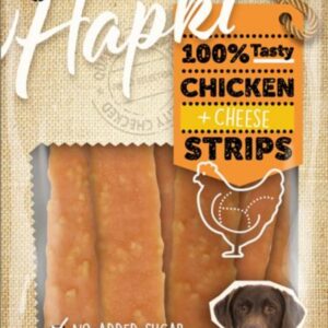 Hapki kip- en kaasschijfjes 85g