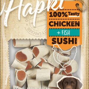 Hapki kip/vis sushi rolletjes 85g
