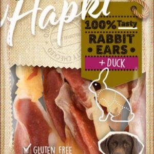 Hapki rabbit ear with duck 85g