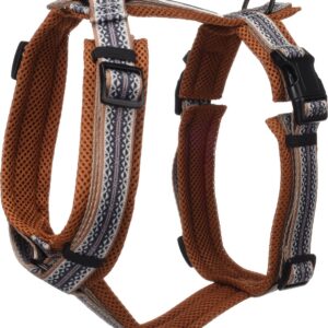 Harnas y-vorm ubud zwart M 46-74cm/52-75cm