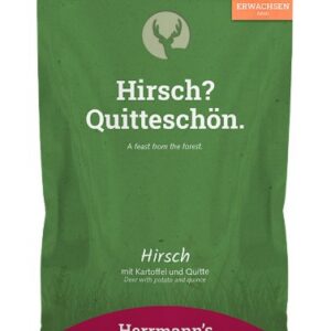 Herrmanns hertenvlees met aardappel en kweepeer 150 g