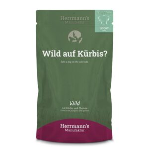 Herrmanns light hert met pompoen 150 g