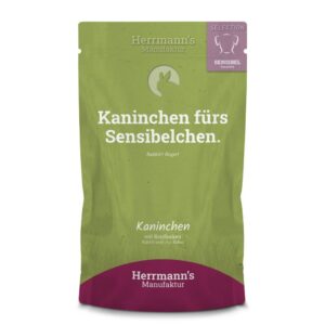 Herrmanns sensitive konijn met rijst flakes 150 g