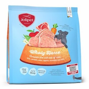 Jolipet dog wholy horse 400g