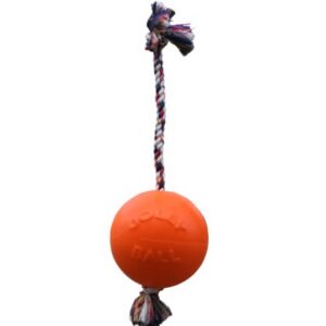 Jolly ball romp-n-roll 20cm oranje (vanillegeur)