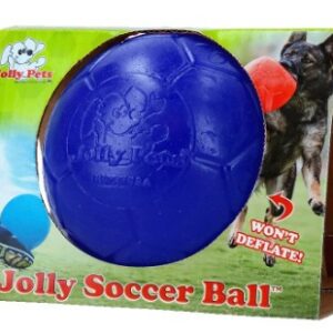 Jolly soccer ball 15cm blauw