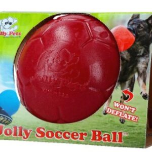 Jolly soccer ball 15cm rood