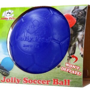 Jolly soccer ball 20cm blauw