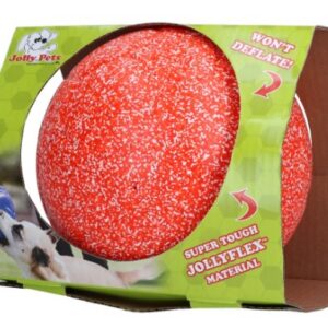 Jolly soccer ball 20cm oranje/wit