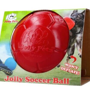Jolly soccer ball 20cm rood