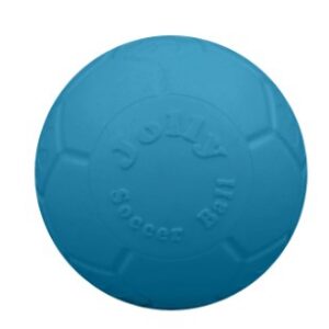Jolly soccer ball mini 7.5cm oceaan blauw