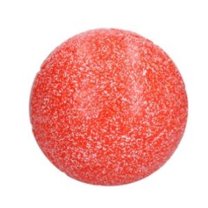 Jolly soccer ball mini 7.5cm oranje/wit